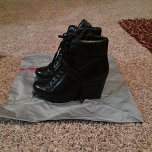 Prada Wedge Boots